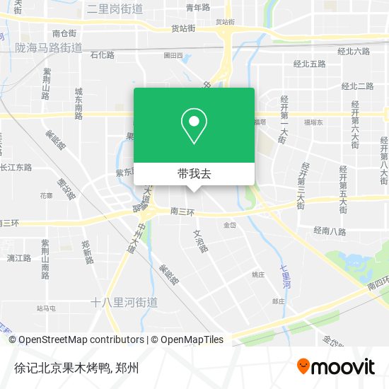 徐记北京果木烤鸭地图