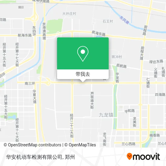 华安机动车检测有限公司地图