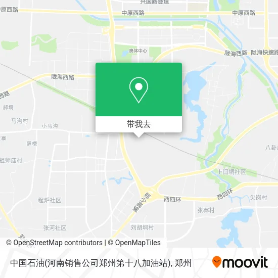 中国石油(河南销售公司郑州第十八加油站)地图