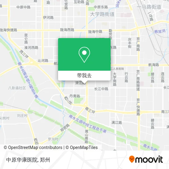中原华康医院地图