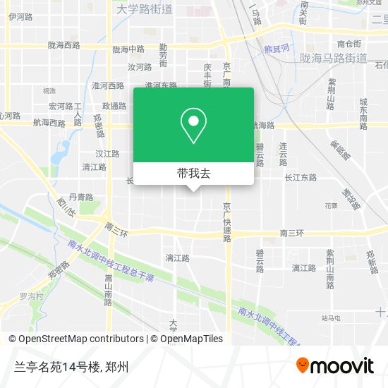 兰亭名苑14号楼地图