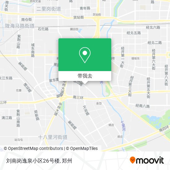 刘南岗逸泉小区26号楼地图