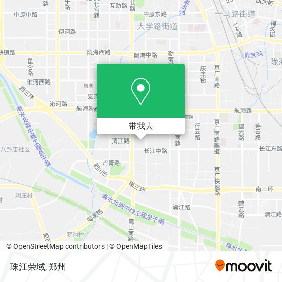 珠江荣域地图