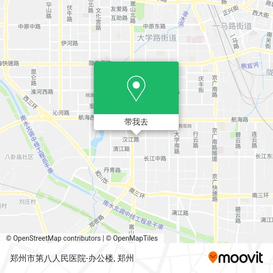 郑州市第八人民医院-办公楼地图
