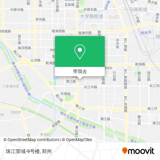 珠江荣域-9号楼地图