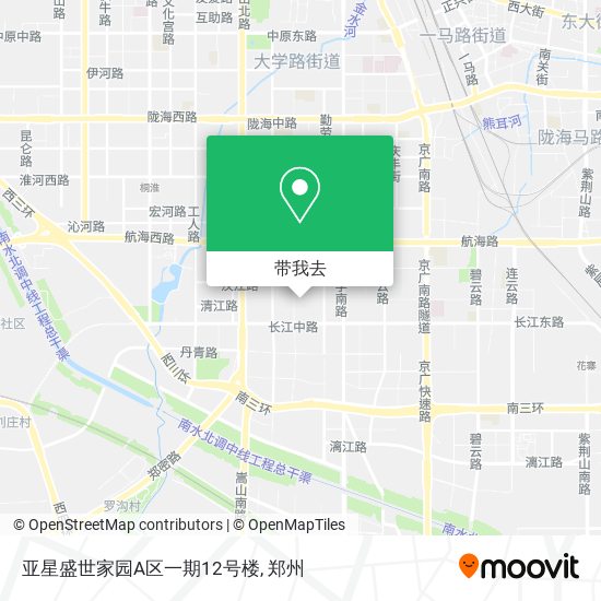 亚星盛世家园A区一期12号楼地图