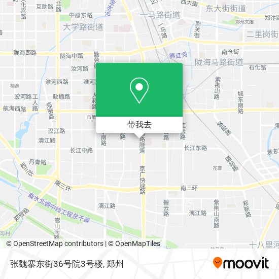 张魏寨东街36号院3号楼地图