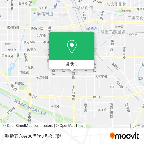 张魏寨东街36号院3号楼地图
