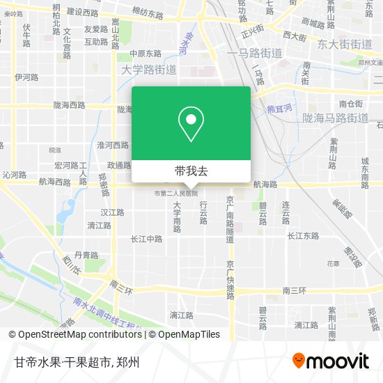 甘帝水果·干果超市地图
