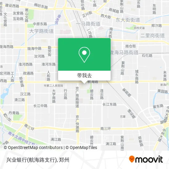 兴业银行(航海路支行)地图