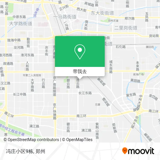 冯庄小区9栋地图
