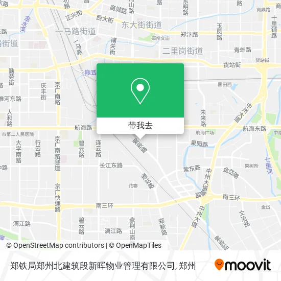 郑铁局郑州北建筑段新晖物业管理有限公司地图