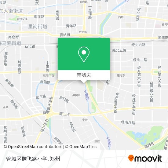 管城区腾飞路小学地图