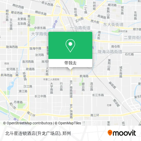 北斗星连锁酒店(升龙广场店)地图