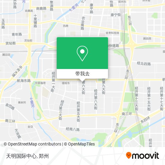 天明国际中心地图