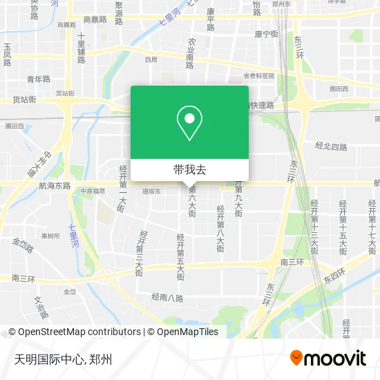 天明国际中心地图