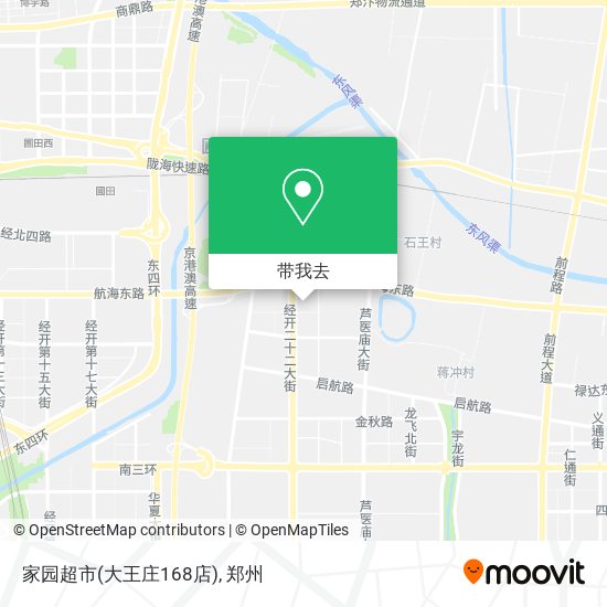 家园超市(大王庄168店)地图