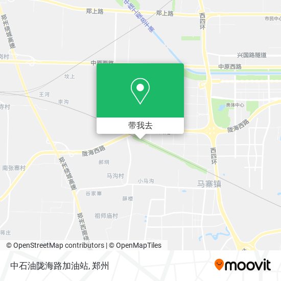 中石油陇海路加油站地图