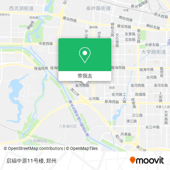 启福中原11号楼地图