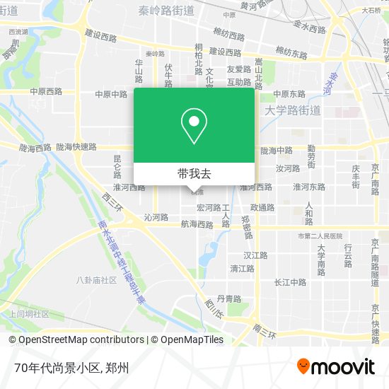 70年代尚景小区地图