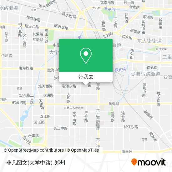 非凡图文(大学中路)地图