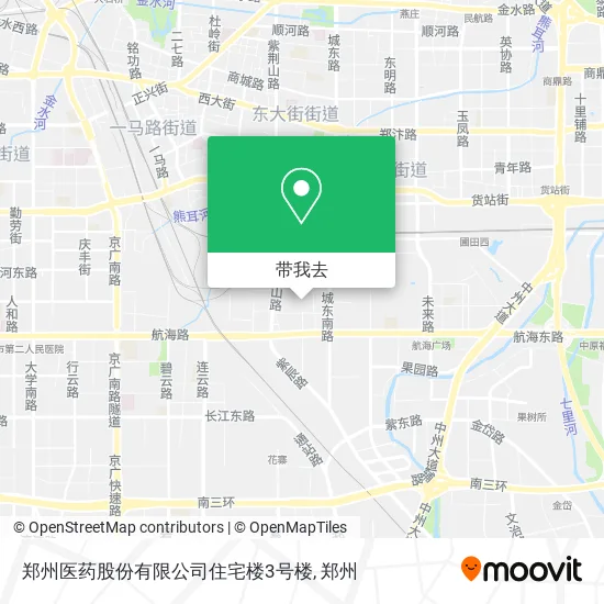 郑州医药股份有限公司住宅楼3号楼地图
