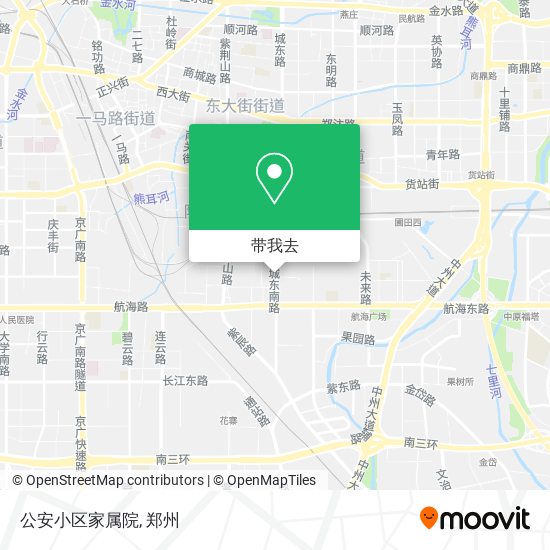 公安小区家属院地图