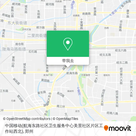 中国移动(航海东路社区卫生服务中心美景社区片区工作站西北)地图