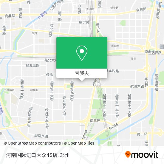 河南国际进口大众4S店地图
