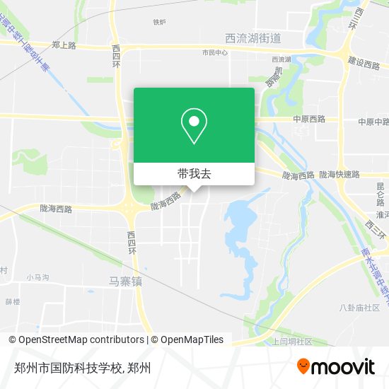 郑州市国防科技学校地图