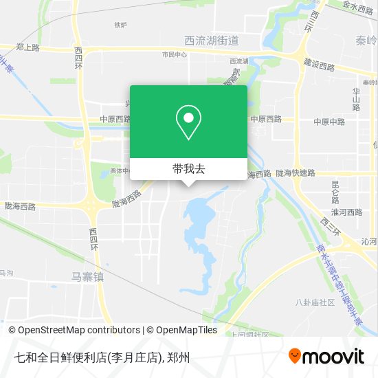 七和全日鲜便利店(李月庄店)地图