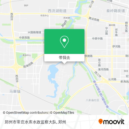 郑州市常庄水库水政监察大队地图