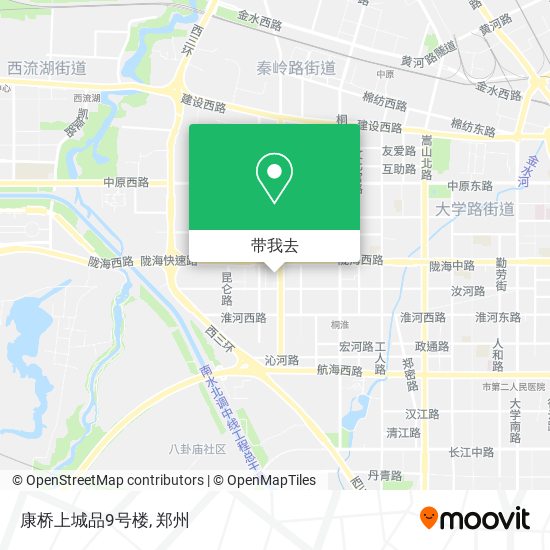 康桥上城品9号楼地图