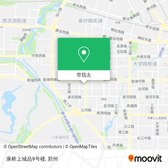 康桥上城品9号楼地图