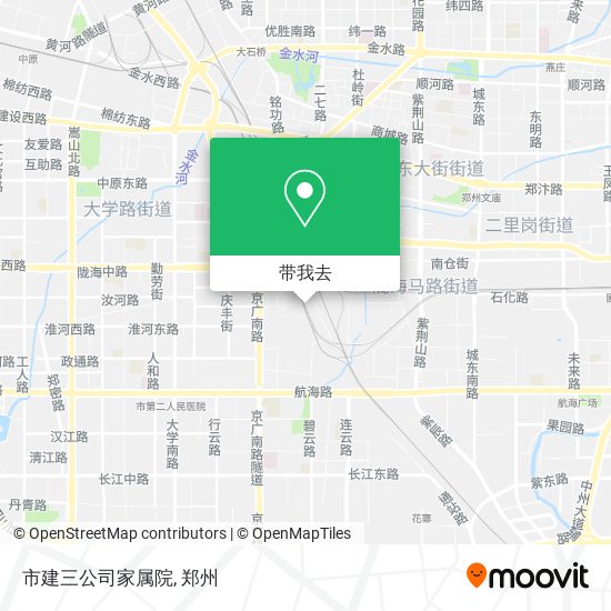 市建三公司家属院地图