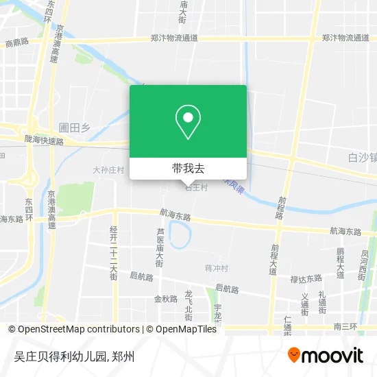 吴庄贝得利幼儿园地图
