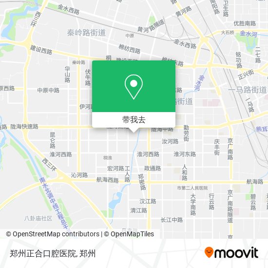 郑州正合口腔医院地图