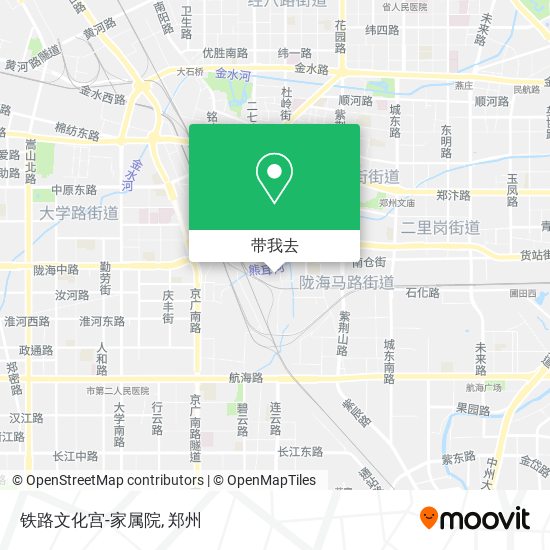 铁路文化宫-家属院地图