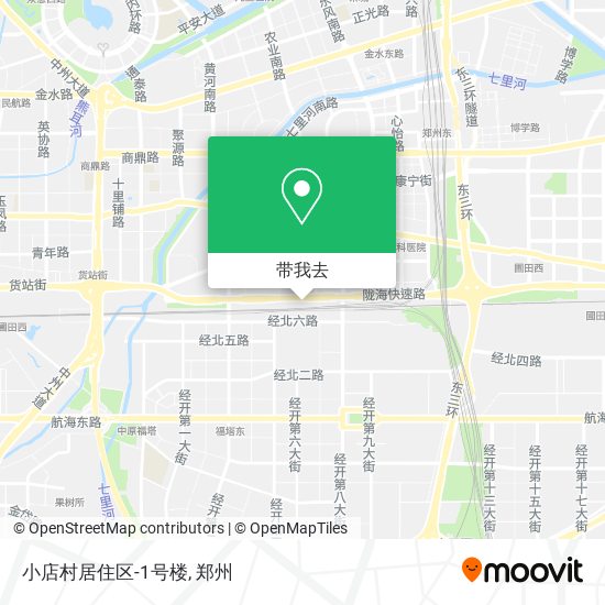 小店村居住区-1号楼地图