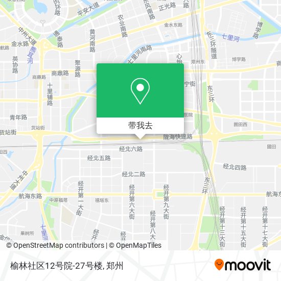 榆林社区12号院-27号楼地图