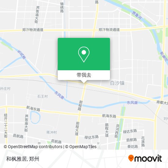 和枫雅居地图