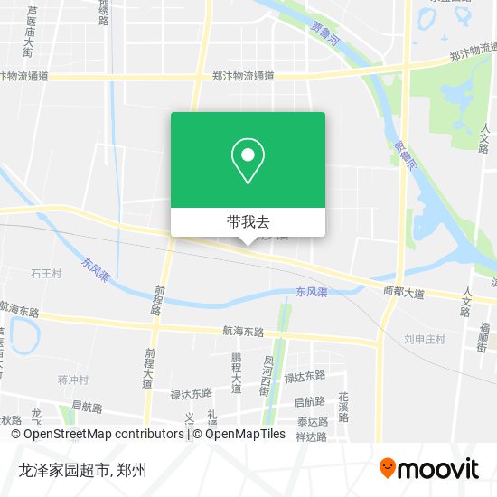 龙泽家园超市地图