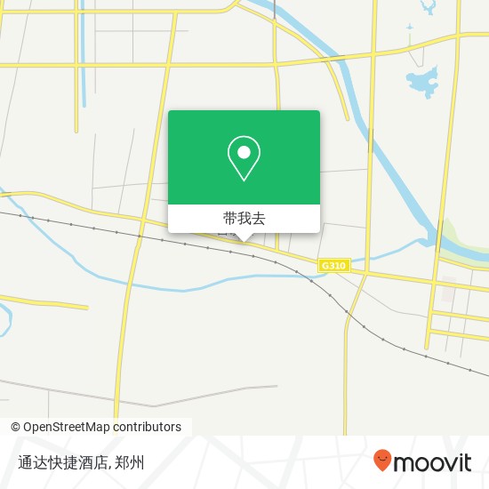 通达快捷酒店地图