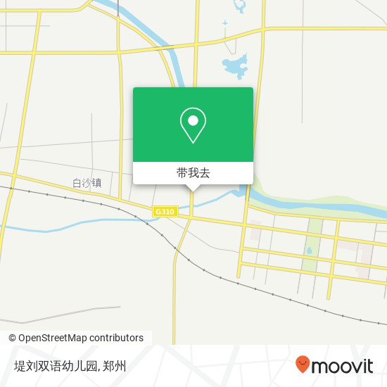 堤刘双语幼儿园地图