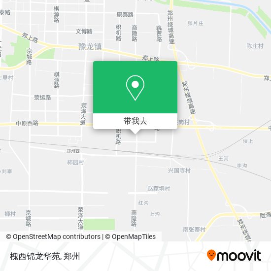 槐西锦龙华苑地图
