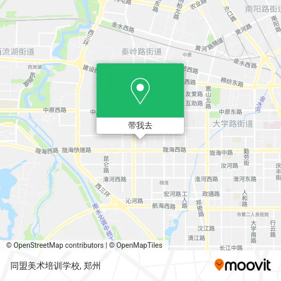 同盟美术培训学校地图