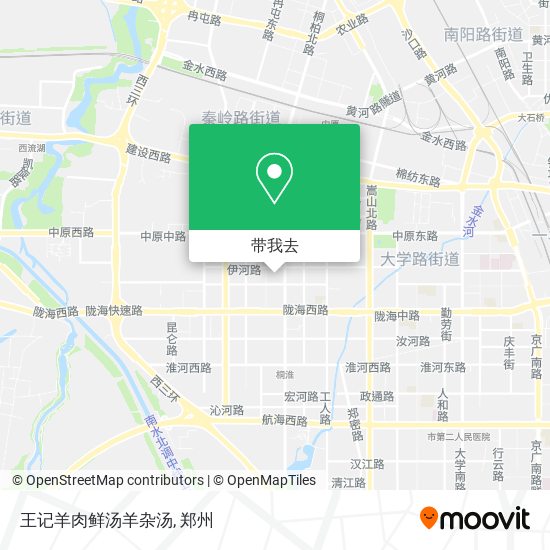 王记羊肉鲜汤羊杂汤地图