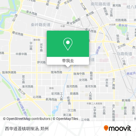 西华逍遥镇胡辣汤地图