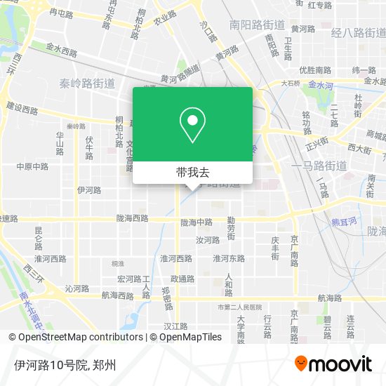 伊河路10号院地图