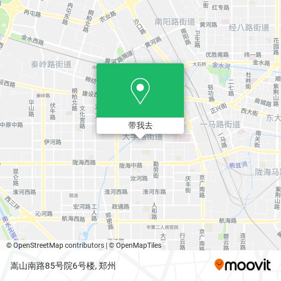 嵩山南路85号院6号楼地图